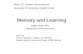 Memory and Learning - UCHCmeds371s.uchc.edu/Antic-learning-memory.pdf · Memory and Learning Srdjan Antic, M.D. Department of Neuroscience Meds 371, Systems Neuroscience ... Box 31D