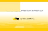 Email Archiving Business Driversspic3.com/symantec/NBU_EV6/How_to_Sell/Enterprise... · z Non-compliance with corporate email policy z Auditable process for email discovery This document