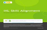 IXL Skill Alignment IXL Skill Alignment â‚¬ 4th grade alignment for Investigations 3 Use IXL's interactive