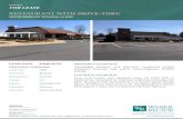 FOR LEASE RESTAURANT WITH DRIVE-THRU 10470 DUMFRIES … · 10470 DUMFRIES RD. MANASSAS, VA 20110 RESTAURANT WITH DRIVE-THRU FOR LEASE DEMOGRAPHICS MAP. PRESENTED BY: GEORGE CHARLTON
