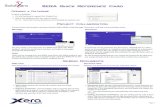 XERA Quick Reference Card - v3 · 2015-09-24 · XERA Quick Reference Card. ACL Research. Use navigational arrows to move between Views. Project Collaboration. Communicate with project