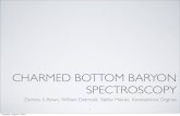 CHARMED BOTTOM BARYON SPECTROSCOPY - uni-mainz.de · LANDSCAPE • Signiﬁcant experimental progress in recent years Many singly heavy baryon observations • Productive period for