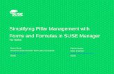 Simplifying Pillar Management with Forms and Formulas in ......that can be distributed to minions. •The most common type of information stored in pillar are conﬁguration items.