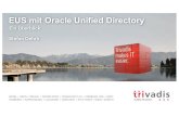 EUS mit Oracle Unified Directory - OraDBAOracle Database Enterprise Edition Feature ... globalen Indizes für Performance und Skalierbarkeit auf Standard-Hardware ... Installation