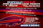 FREE TRAINING CAMP TICKETS Friendly Markets WED., JULY 20 ...tops.graphics.grocerywebsite.com/G_Community/TOPS_BuffaloBillsT… · FREE TRAINING CAMP TICKETS Friendly Markets WED.,
