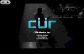 CÜR Media, Inc.content.stockpr.com/curmusic/media/4e29dee8f2cf9... · Combine Photos and Videos with Music! Innovative Product! Subscription Model. Next Generation Social Music Experience