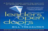 Praise for Leaders Open Doors · Praise for Leaders Open Doors “Through richly entertaining stories and to-the-point tips, Leaders Open Doors gets to the heart of what matters most