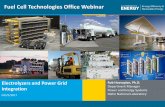 Fuel Cell Technologies Office Webinar - Energy.gov · 0.5 and 2 kW/second) Predetermined load values at variable times ; 10 kW, 20 kW, 30 kW, 40 kW, 50 kW, 118 kW, & E-20 DR (PG&E)