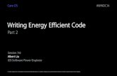 Writing Energy Efficient Code - Apple Inc. · 2016-07-08 · Writing Energy Efficient Code Part 2 Session 712 Albert Liu iOS Software Power Engineer Core OS. Agenda ... • Web browsing—about