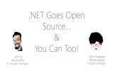 .NET Goes Open · 2001 2004 2008 2012 2014 Today Shared Source Mono.NET Reference Source ASP.NET Open Sourced TypeScript.NET Foundation .NET Core - Open Sourced