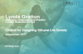 Lynda Gratton - kantei.go.jp · 104. 102. 104. 107. 103. 104. Canada. France. Germany. Italy. Japan. UK. US. Years