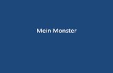 Mein Monster...Step 3 – Mein Monster •You are now going to produce a piece of writing in German to describe a monster / alien that you have made up. •The monster / alien needs