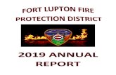 Fort Lupton Fire Protection District Annual Report · Service Paramedic 11 is located in Fort Lupton at Fire Station 1 and Paramedic 12 is located at Station 2. There is always a