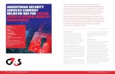 ARGENTINIAN SECURITY SERVICES COMPANY RELIES ON BES FOR SECURE CROSS-PLATFORM … · 2018-02-06 · BES is also a multi-platform solution, allowing G4S Argentina’s employees to