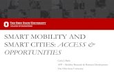 SMART MOBILITY AND SMART CITIES: ACCESS & …...Columbus Smart Mobility Vision: Ohio leads the nation and world in the development of smart mobility and smart city technologies that