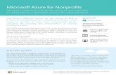 Microsoft Azure for Nonprofits … · Azure has empowered Don Bosco to explore leveraging new technologies to improve its child protection services. The nonprofit is now working to