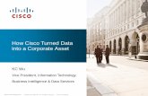 How Cisco Turned Data into a Corporate Asset · Master Data Management © 2009 Cisco Systems, Inc. All rights reserved.Cisco Confidential Business