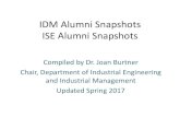 IDM Alumni Snapshots ISE Alumni Snapshotsfaculty.mercer.edu/burtner_j/documents/ISEandIDMAlumni... · 2017-02-10 · IDM Alumni Snapshots ISE Alumni Snapshots Compiled by Dr. Joan