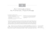 An Introduction to Forensic Psychology - Pearson · 2019-02-20 · 2 Chapter 1 • An Introduction to Forensic Psychology which the media portray forensic psychology is usually inaccurate.