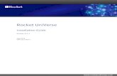 Rocket UniVerse Installation Guide Version 12.1€¦ · UniVerse requires that certain kernel parameters have adequate settings in order for UniVerse to accommodate the full number