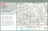 St. Paul District U.S. Army Corps of Engineers Visitor ... · St. Paul District U.S. Army Corps of Engineers Visitor Instructions US Army Corps of Engineers 180 5th St E, Suite 700