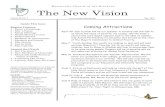 The New Vision · 5/12/2009  · The New Vision Volume 35, No. 5 May 2017 Inside This Issue Regular Features 2 - Pastor’s Ponderings 4 - Bits ‘n Pieces 4 - March Offerings