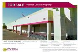 FOR SALE “Former Costco Property” · FOR SALE 1335 South Bradley Road| Santa Maria, CA Chris Garner 805.928.2800 ext. 104 cgarner@pacificacre.com Lic #01010310 Pat Palangi 805.928.2800