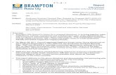 M K P BRAMPTON Report · 2014-06-20 · ....M K P BRAMPTON City Report Council brampton.ca . llOWGr LltV Tne Corporation of the City of Brampton . Date: July 29,2011 BRAMPTA°N «Y«««.
