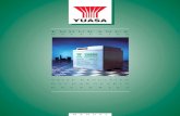 ENDURANCE - Yuasa UK - The world’s leading battery manufacturer€¦ · Each Endurance battery has been designed using a common plate size with a nominal capacity of 20Ah per plate.
