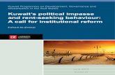 Kuwait’s political impasse and rent-seeking …eprints.lse.ac.uk/55014/1/__Libfile_repository_Content...1 Kuwait’s Political Impasse and Rent-Seeking Behaviour: A Call for Institutional