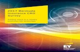 2017 Bermuda Insurance CRO Survey - ey.com · 2017 Bermuda Insurance CRO Survey Adding value in a rapidly evolving risk landscape. ... CROs are confident in the value they can bring