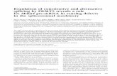 Regulation of constitutive and alternative splicing by ...genesdev.cshlp.org/content/27/17/1903.full.pdf · Regulation of constitutive and alternative splicing by PRMT5 reveals a
