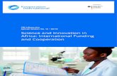 Science and Innovation in Africa: International Funding ... · SCIENCE AND INNOVATION IN AFRICA: INTERNATIONAL FUNDING AND COOPERATION 7 ITB infoservice Einführung STI is highlighted