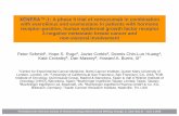 XENERA™-1: A phase II trial of xentuzumab in combination ... · 2-negative metastatic breast cancer and non-visceral involvement Peter Schmid1, Hope S. Rugo2, Javier Cortés3, Dennis