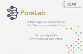 PoreLab - Hogeschool Leiden · Shotgun metagenomics enables accurate detection of organisms but ratio’s are an approximation. Transcriptomics is still at it’s infancy but will