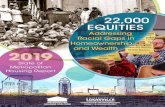 22,000 EQUITIES - Metropolitan Housing Coalition · The 22,000 Equities gap in Black/African American homeownership documented in the 2018 Report symbolizes the scale of the historical