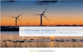 The Rhode Island Office of Energy Resources (OER) … RI Clean Energy...The 2018 Clean Energy Industry Report counts more than 15,800 clean energy workers across the Ocean State. Clean