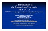 I. Introduction to the Rulemaking Process in RSA 541-A...Joint Legislative Committee on Administrative Rules RSA 541-A:2 Established 1983 to oversee agency rulemaking. Not a policy