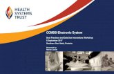 CCMDD Electronic System - U.S. Embassy & Consulates in ...€¦ · CCMDD Electronic System Presented by: Neeran Jooste Best Practices and Data Use Innovations Workshop 6 September