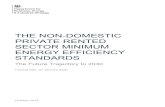 The non-domestic private rented sector minimum energy ... · Non-Domestic Private Rented Sector Minimum Energy Efficiency Standards: Trajectory to 2030. 8 . Upgrading the energy efficiency