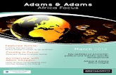 Adams & Adams · 2019-10-14 · Adams & Adams - Africa Focus. 2 March 2014. Consultancy Africa Intelligence. Your African partner in superior research and analysis. INTRODUCTION.