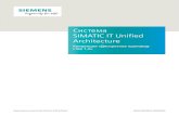 Система SIMATIC IT Unified Architecture...Аналитическая справка| Система SIMATIC IT Unified Architecture Концепция «Дискретное