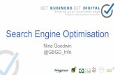 Search Engine Optimisation · • SEO ranking factors 2017: 1. Content & Keywords; 2. Backlinks; 3. Local SEO; 4. Mobile first and responsive web design. According to HubSpot, 80%