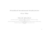 Purified Sentiment Indicators for the Stock Market 5.04.09€¦ · Purified Sentiment Indicators for the Stock Market Abstract We attempt to improve the stationarity and predictive