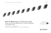 BATA Meeting on Volcanic Ash - Airlines UKBATA Meeting on Volcanic Ash Sponsored by Friary Court, 65 Crutched Friars, London EC3N 2AE ... recognition of encounter, etc. necessary to