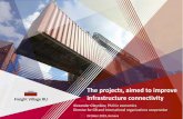 The projects, aimed to improve infrastructure connectivity · The projects, aimed to improve infrastructure connectivity. Alexander Oleynikov, Ph.D in economics. ... from China to