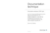 [French]Documentation technique: Sonomètre-analyseur 2250 … · Les chemins d’accès aux données apparaissent en majuscules (par exemple, JOB01\). 1.2.2 Utilisateurs débutants