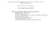 XPOVIO (Selinexor) MULTI-DISCIPLINE REVIEW€¦ · MULTI-DISCIPLINE REVIEW Summary Review Office Director Cross Discipline Team Leader Review Clinical Review Non-Clinical Review Statistical