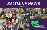 SALTMINE NEWS...The lines between home, work, school and family have been blurred. The comfort of routine is The comfort of routine is disrupted and everyone’s experiences are different