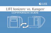 Choose LIFE? LIFE Ionizers vs. Kangen - Amazon S3€¦ · distributor of water ionizer company in the US. We choose to constantly upgrade our ionizers with new technology, which is